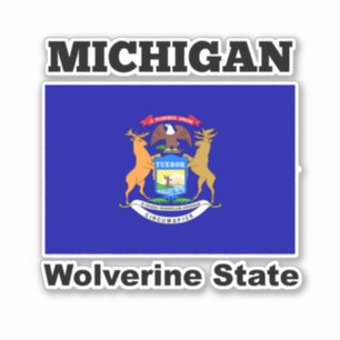 Flag of Michigan, Wolverine State