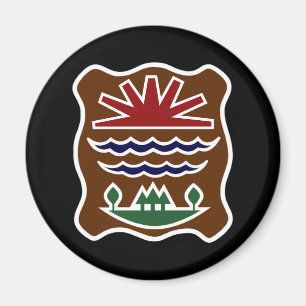 Flag of Missisquoi Western Abenaki   Magnet