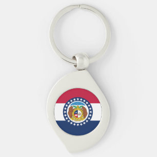 Flag of Missouri Keychain