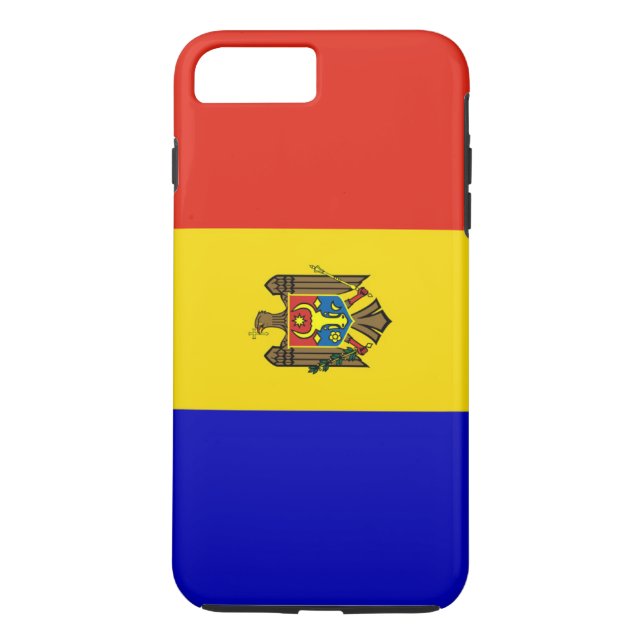 Flag of Moldova Case-Mate iPhone Case (Back)