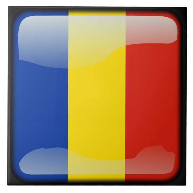 Flag of Moldova Tile (Front)