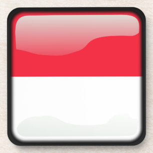 Flag of Monaco Coaster