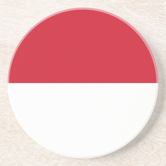 Flag of Monaco Coaster (Front)