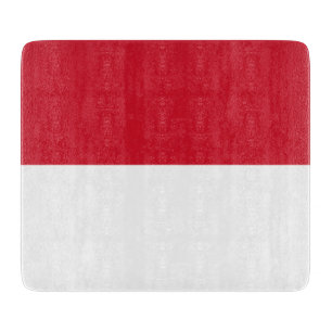 Flag of Monaco Cutting Board