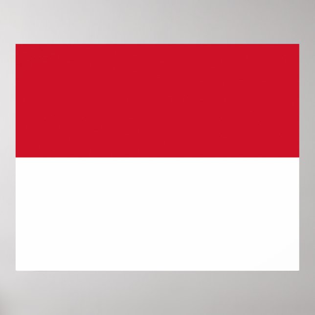 Flag of Monaco Poster (Front)
