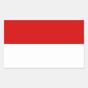 Flag of Monaco Sticker