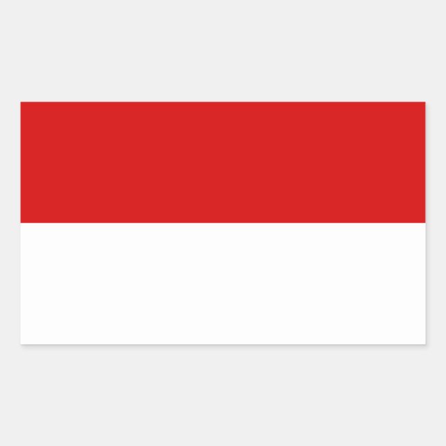 Flag of Monaco Sticker (Front)