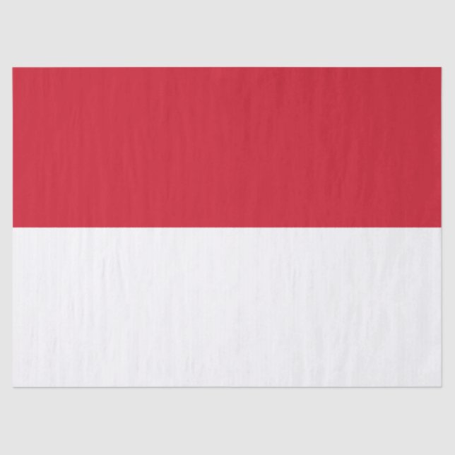 Flag of Monaco Tissue Paper (Front)