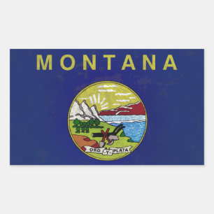 Flag of Montana Sticker