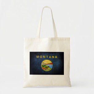 Flag of Montana Tote Bag