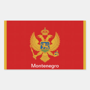 Flag of Montenegro Sticker