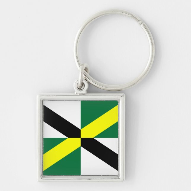 Flag of Monterey, California Keychain (Front)