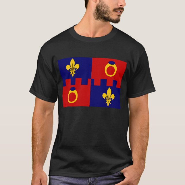 Flag of Montgomery County MD t-shirt (Front)