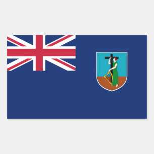 Flag of Montserrat Sticker