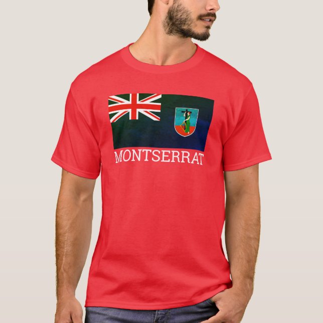 Flag of Montserrat T-Shirt (Front)