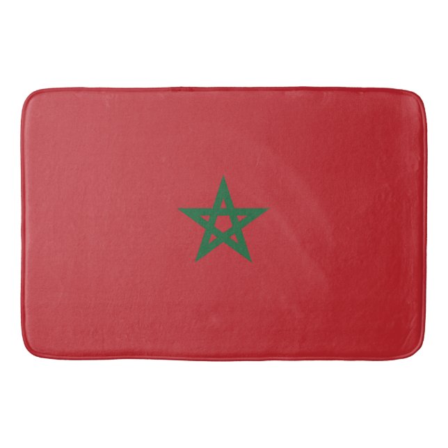 Flag of Morocco Bath mat (Front)