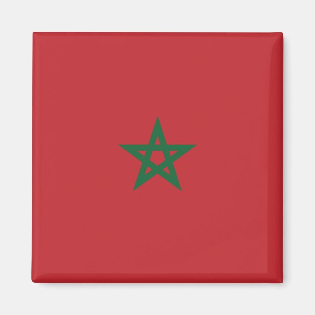 Flag of Morocco Magnet (Front)