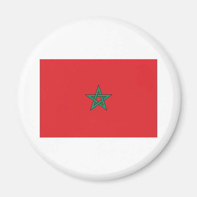 Flag of Morroco Magnet (Front)