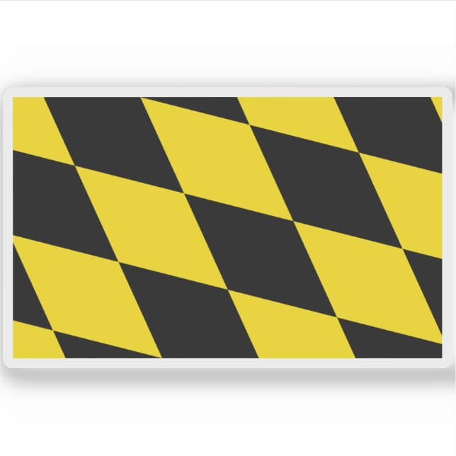Flag of Munich (lozengy), Germany (Front)