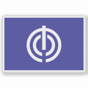 Flag of Naha, Okinawa, Japan