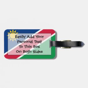 Flag of Namibia Easy ID Personal Luggage Tag