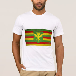 Flag of Native Hawaiians or Kanaka Maoli T-Shirt