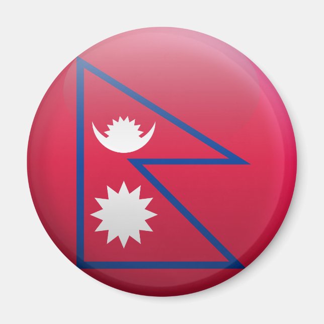 Flag of Nepal Magnet (Front)