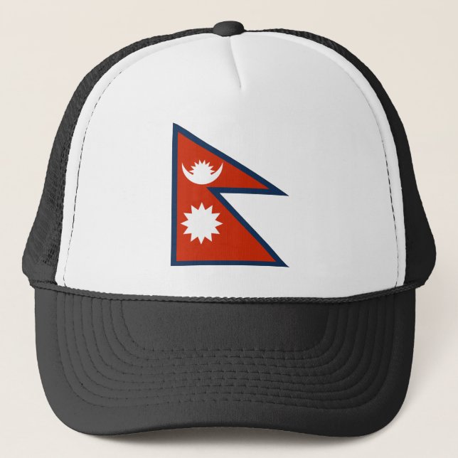 Flag of Nepal Trucker Hat (Front)