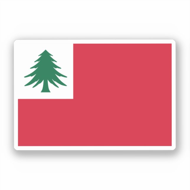 Flag of New England (pine only) - unofficial (Front)