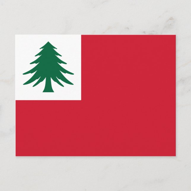 Flag of New England Postcard (Front)