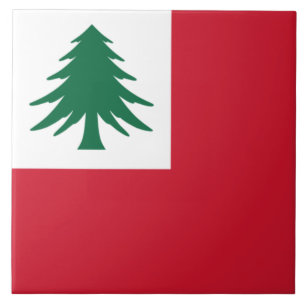 Flag of New England Tile