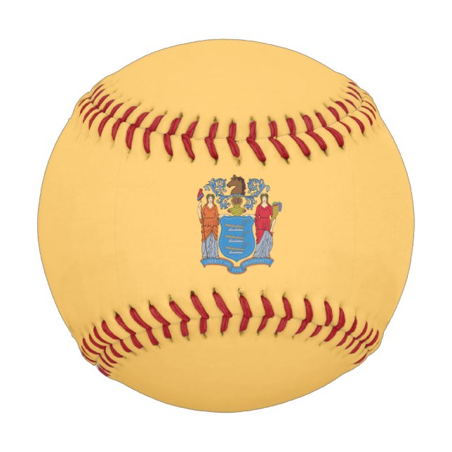 Flag of New Jersey Baseball (Front)