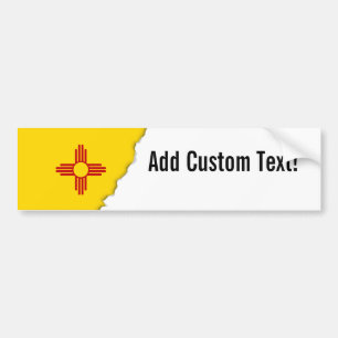 Flag of New Mexico Bumper Sticker