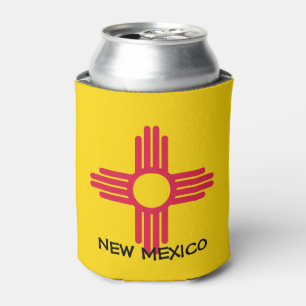 Flag of New Mexico Can Cooler