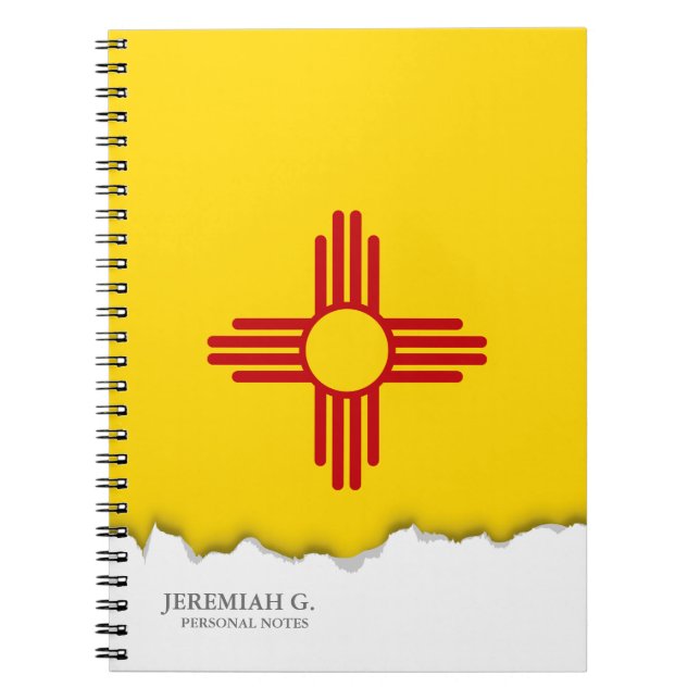 Flag of New Mexico Notebook (Front)
