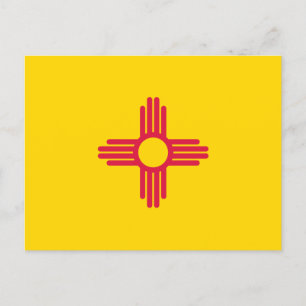 Flag of New Mexico Postcard