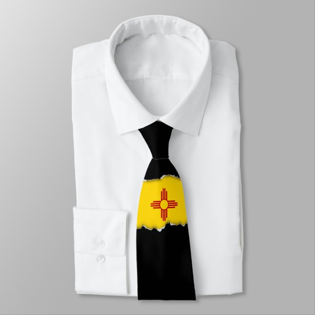 Flag of New Mexico Tie (Tied)