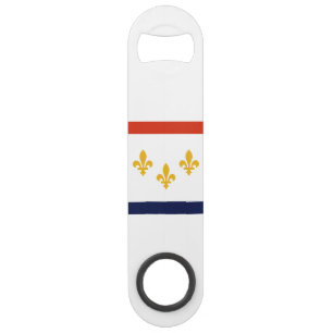 Flag of New Orleans, Louisiana Bar Key