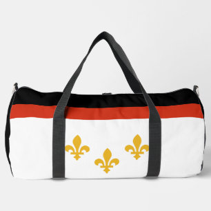 Flag of New Orleans, Louisiana Duffle Bag