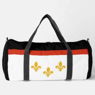 Flag of New Orleans, Louisiana Duffle Bag