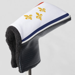 Flag of New Orleans, Louisiana Golf Head Cover