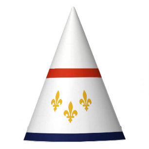 Flag of New Orleans, Louisiana Party Hat