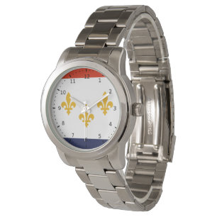 Flag of New Orleans, Louisiana Watch