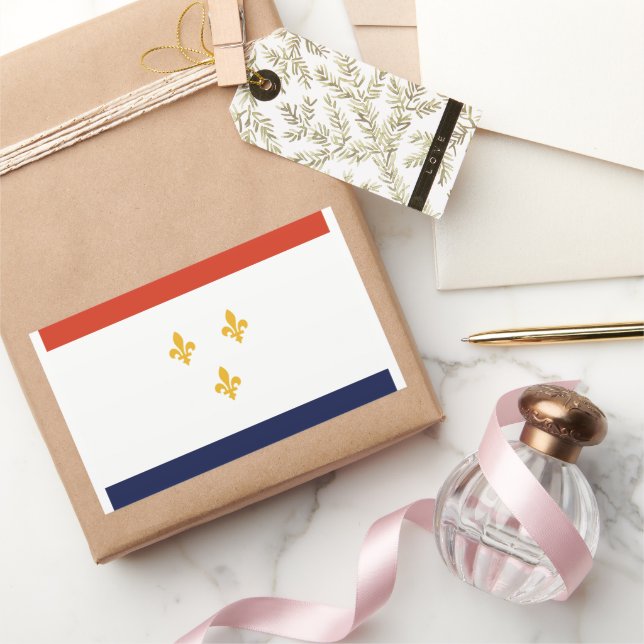 Flag of New Orleans Sticker (Gifting)