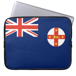 Flag of New South Wales (Australian State) Laptop Sleeve