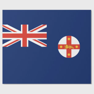 Flag of New South Wales (Australian State) Wrapping Paper