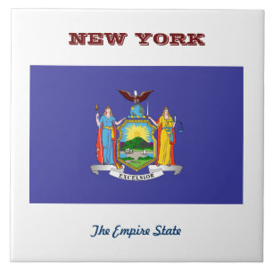 Flag of New York Tile