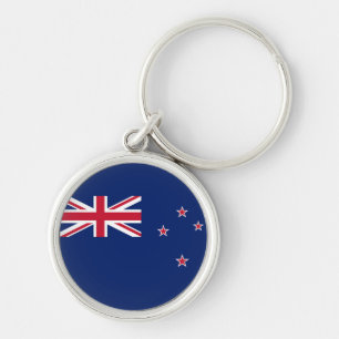Flag of New Zealand Keychain