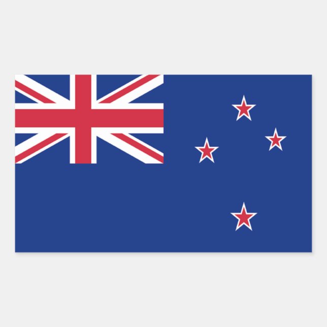 Flag of New Zealand Sticker (Front)