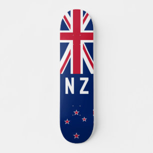 Flag of New Zealand - Stylized Skateboard